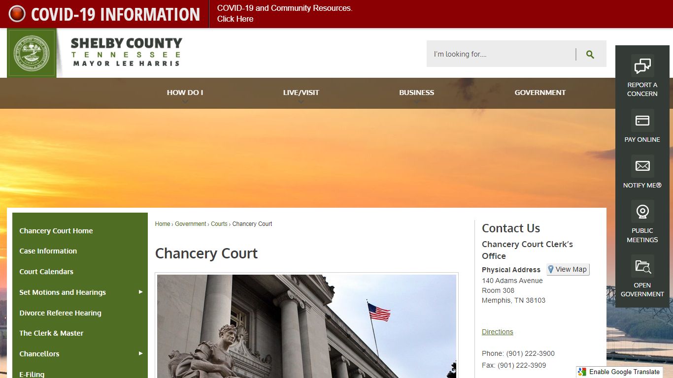 Chancery Court | Shelby County, TN - Official Website